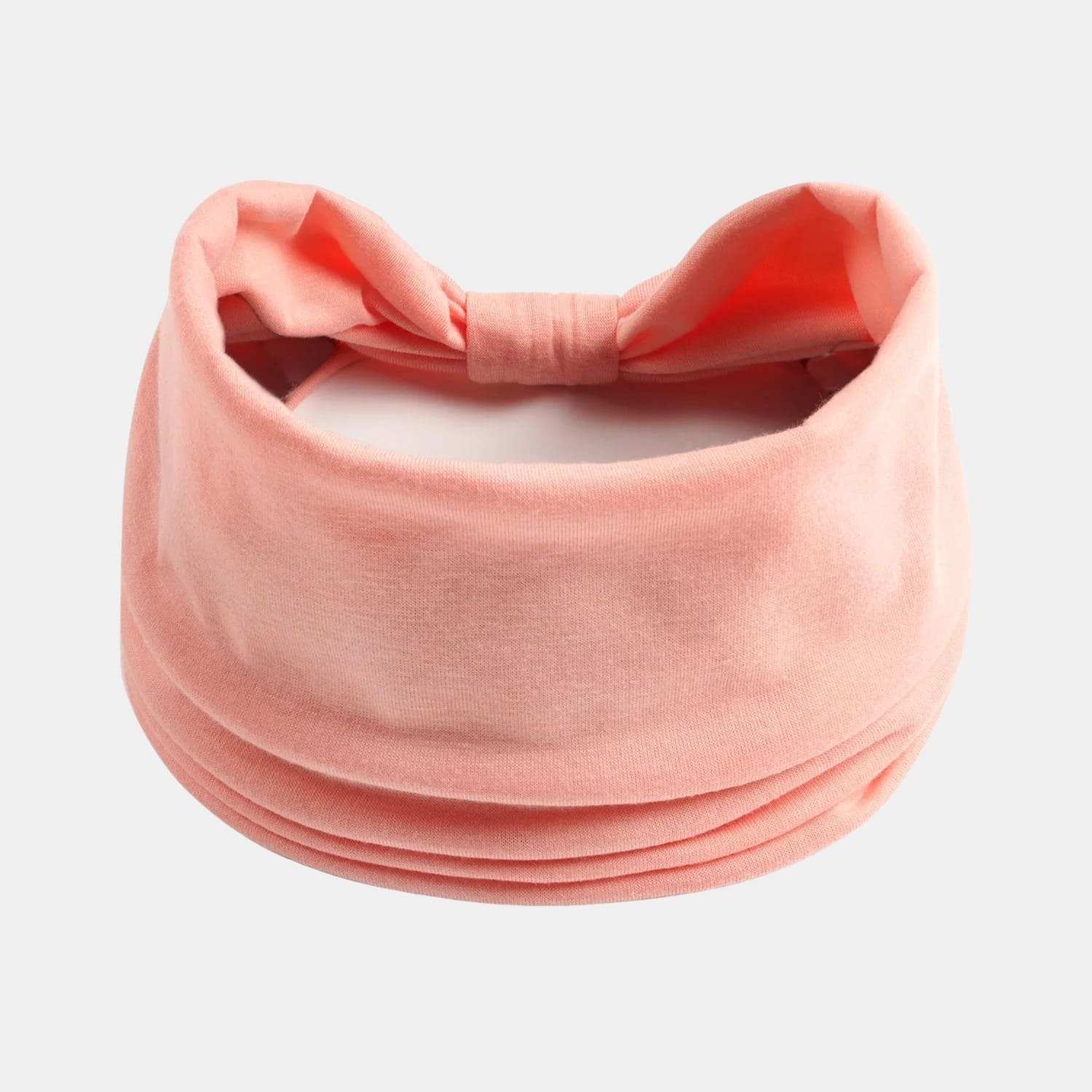 Bandeau rose pastel large uni